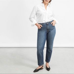 NWT EVERLANE |hi rise straight jean | woman’s